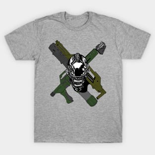 Aliens - Skull and Cross Guns T-Shirt